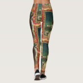 Altgriechische Siren-Leggings Leggings (Rückseite)
