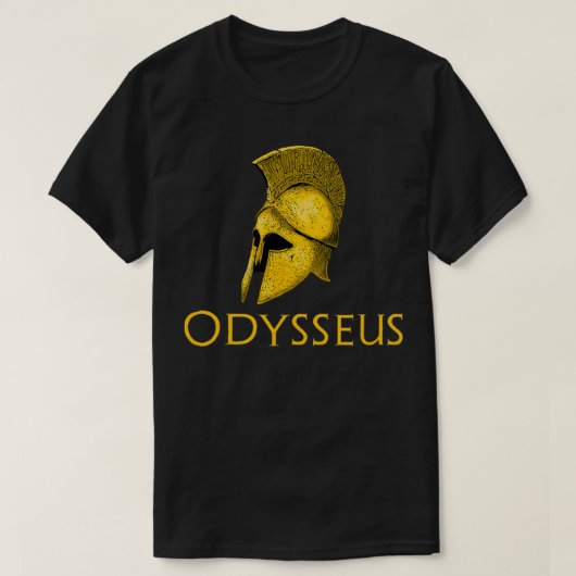 Altgriechischer Epischer Mythos Odysseus Trojanisc T-Shirt (Design vorne)