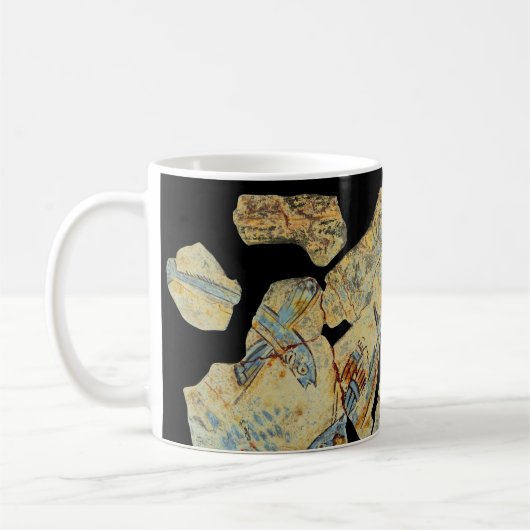 Altgriechischer Freskenmaler Fresken Wandmalerei Kaffeetasse (Links)