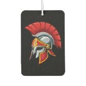 Altgriechischer korinthischer Helm Autolufterfrischer (Vorderseite)