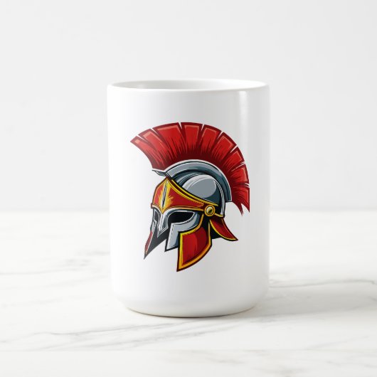 Altgriechischer korinthischer Helm Kaffeetasse (Mittel)
