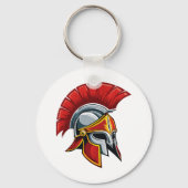 Altgriechischer korinthischer Helm Schlüsselanhänger (Rückseite)