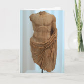 Altgriechischer Marmor Torso Karte (Vorderseite)