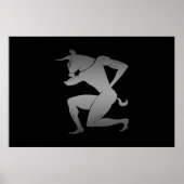 Altgriechischer Minotaur Poster (Vorne)