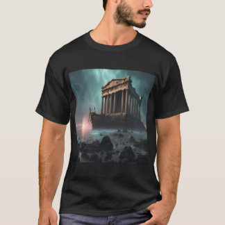 Altgriechischer Tempel T-Shirt