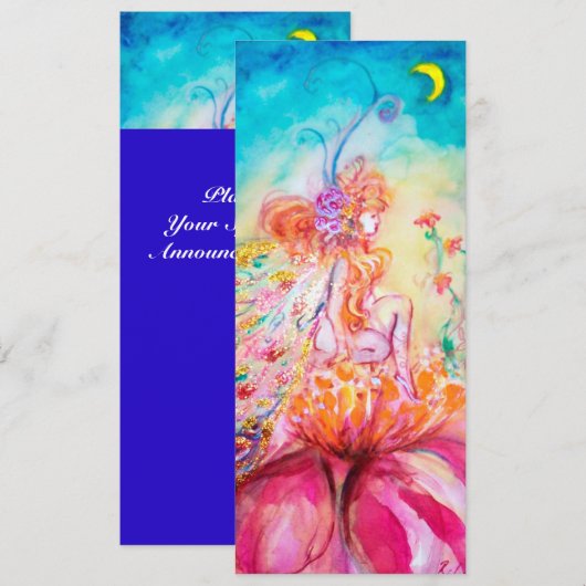 ALTHEA, rosa, blau Ankündigung (Vorne/Hinten)