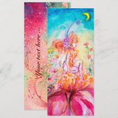 ALTHEA /Whimsical Fairy auf der rosa Blume (Vorne/Hinten)