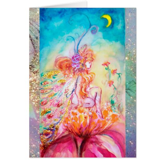 ALTHEA /Whimsical Fairy auf der rosa Blume (Vorne)