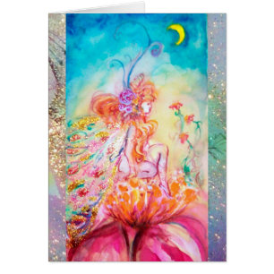 ALTHEA /Whimsical Fee auf der rosa Blume