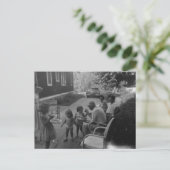 Althergebrachter Sommerpicknick-Spaß Postkarte (Stehend Vorderseite)