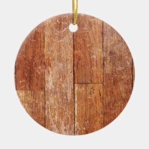 Altholz-Look Keramikornament