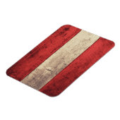 Altholzösterreichische Fahne Magnet (Linke Seite)