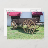 Altholzwagen Postkarte (Vorne/Hinten)