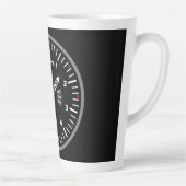 Altimeter Pilot Aviation Geek Milchtasse (Rechts)