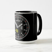 Altimeter Pilot Aviation Geek Tasse (VorderseiteRechts)