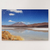 Altiplano Landschaft mit Vulkan in Bolivien Puzzle (Horizontal)