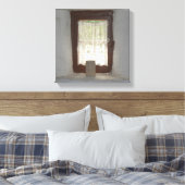 Altirisches Küchenfenster Leinwanddruck (Insitu (Schlafzimmer))
