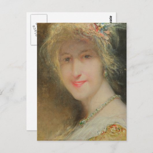 Altisidora, Don Quixote Postkarte (Vorne/Hinten)