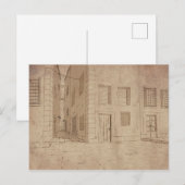 Altitalienische Postkarte (Vorne/Hinten)