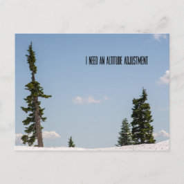 Altitude Adjustment Postkarte