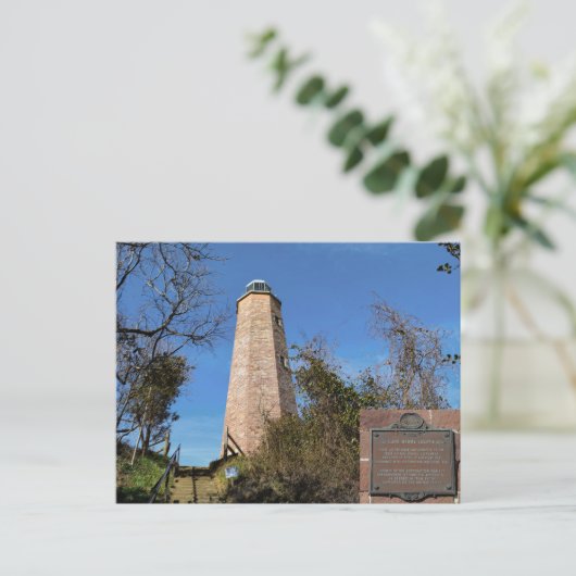 Altkap Henry Lighthouse Fort Story, Virgina Post Postkarte (Stehend Vorderseite)