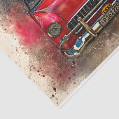 Altklassische Autos Seidenpapier (Ausschnitt)