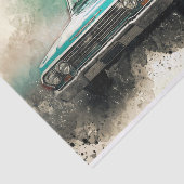 Altklassische Autos Seidenpapier (Ausschnitt)