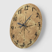Altkompass abgenutzt große wanduhr (Winkel)