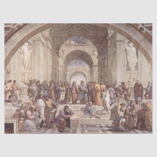 Altkunststoffpapier Seidenpapier (Vorderseite)