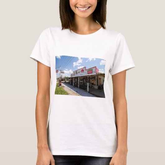 Altland-Speicher und Gasstation T-Shirt (Vorderseite)
