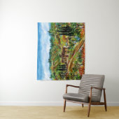 ALTLANDWIRTSCHAFT IN DER TUSKANISCHEN LANDSCHAFT WANDTEPPICH (Beispiel)