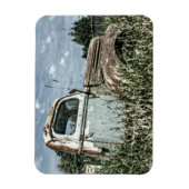 Altlaster - Vintages, robustes Nutzfahrzeug Magnet (Vertikal)