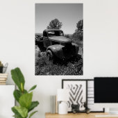 Altlastwagen Poster (Heimbüro)