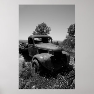 Altlastwagen Poster
