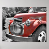 Altlastwagen Poster (Vorne)