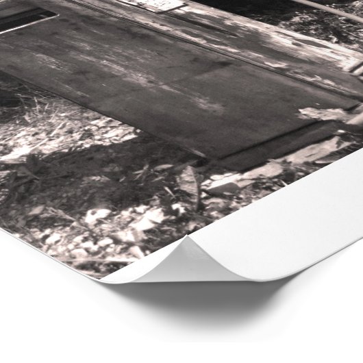 Altlastwagen Poster (Ecke)