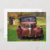 Altlastwagen Postkarte (Vorne/Hinten)
