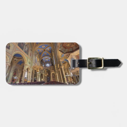 Altlerchenfelder Kirche Wien Gepäckanhänger (Vorderseite horizontal)