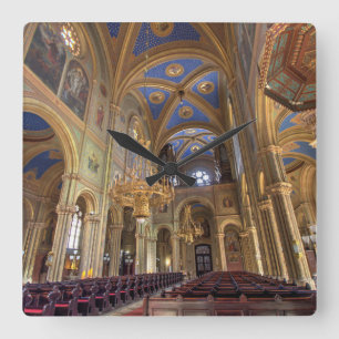 Altlerchenfelder Kirche Wien Österreich Quadratische Wanduhr