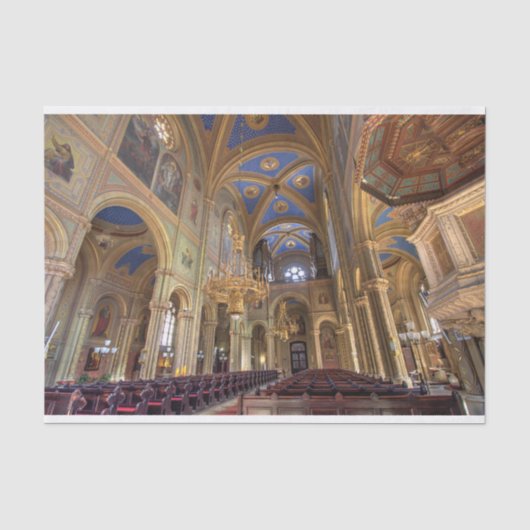 Altlerchenfelder Kirche Wien Seidenpapier (Vorderseite)
