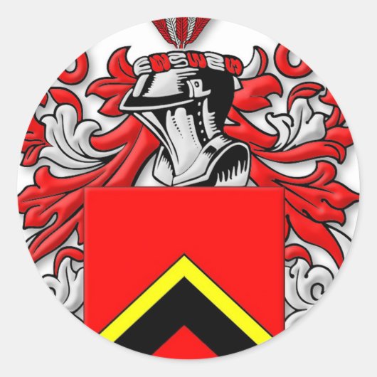 Altman-Wappen Runder Aufkleber (Vorderseite)