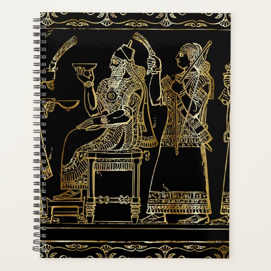 Altmesopotamisches Goldrelief Planer (Vorderseite)
