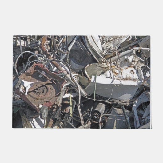 Altmetall Fußmatte (Vorderseite)