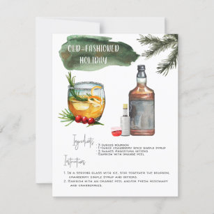 Cocktail Rezepte Karten Zazzle De