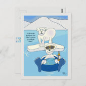 altmodisch postkarte (Vorne/Hinten)