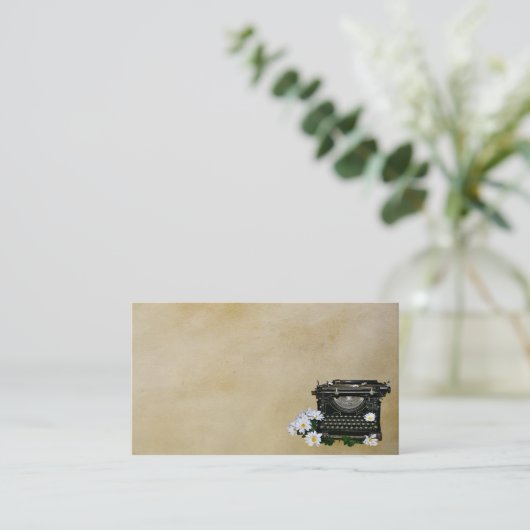 altmodisch visitenkarte (Stehend Vorderseite)