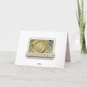 Altmodische 80. Geburtstagsgrüße Karte (Rückseite)