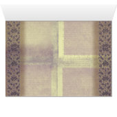 Altmodische Flieder und rosa Blumen (Innenansicht Horizontal (Unten))