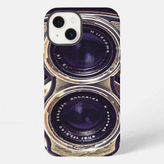 Altmodische Kamera iPhone Hülle (Rückseite)