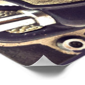 Altmodische Kamera Poster (Ecke)